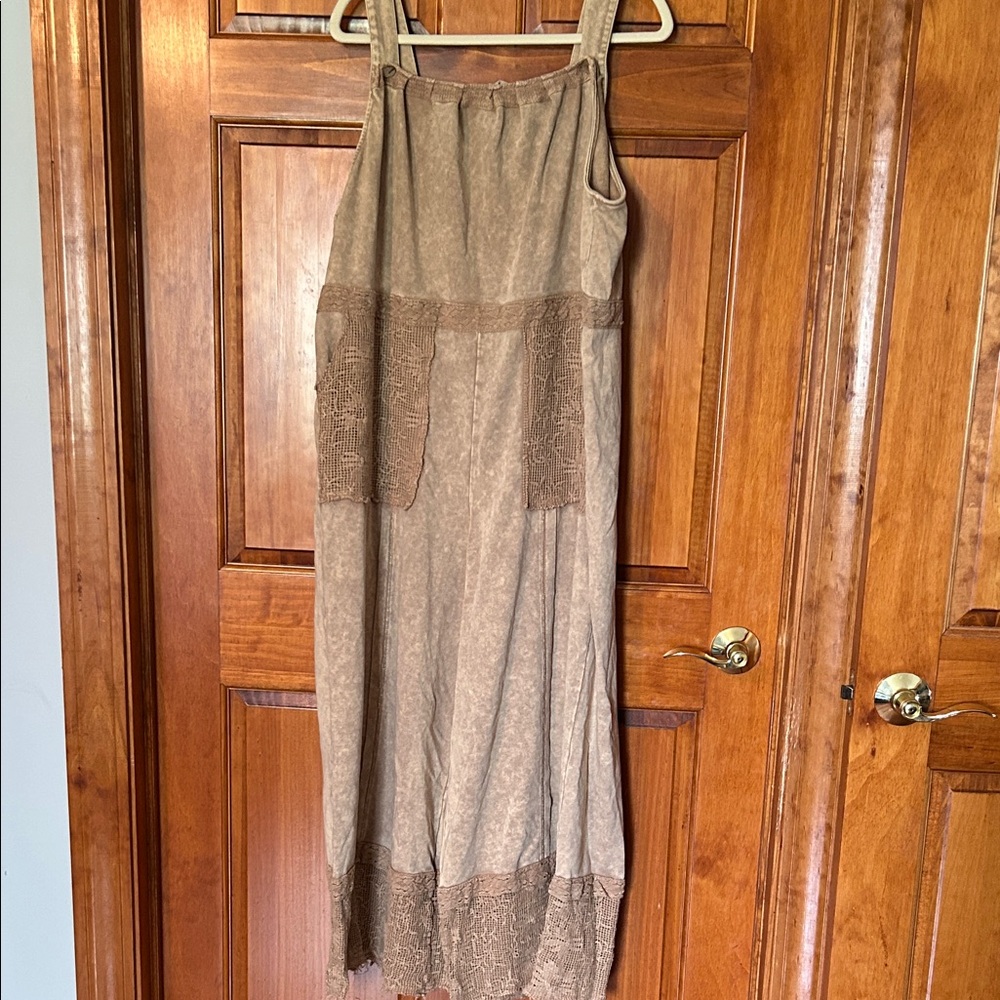 Oli & Hali Brown Jumpsuit
